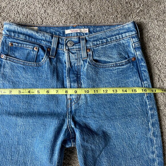 Levi's Premium Wedgie Straight Size 27 - Picture 6 of 7
